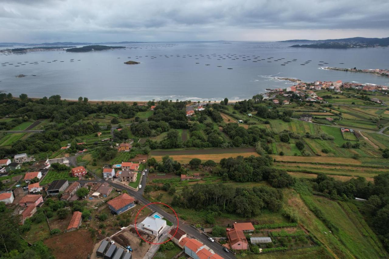 Casa Os Balcons Ria De Arousa Boiro Exterior foto