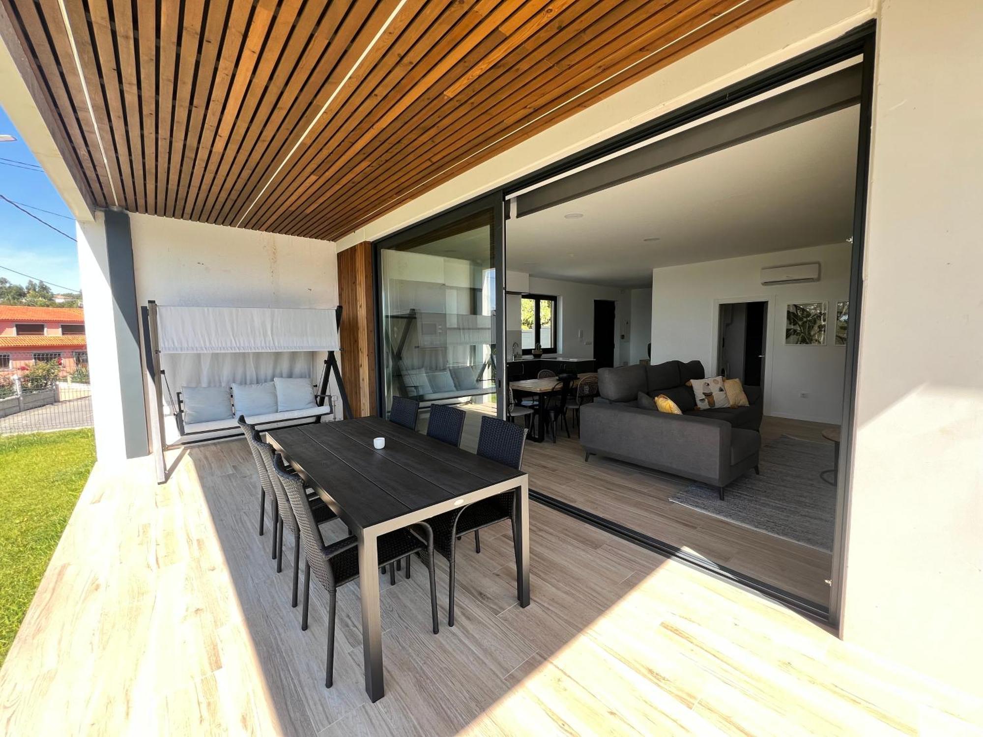 Casa Os Balcons Ria De Arousa Boiro Exterior foto